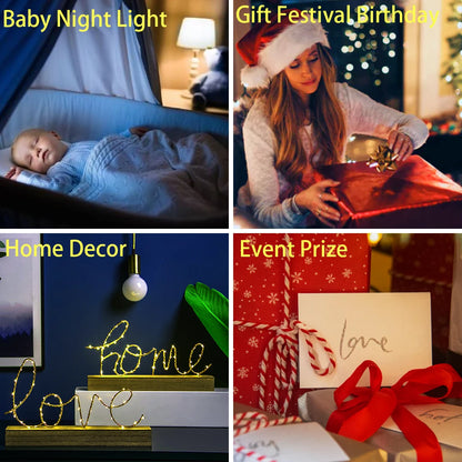 Cristianos Figure Led Night Light for Home Decor Touch Sensor Color Changing Nightlight Birthday Gift for Kids Child Table Lamp